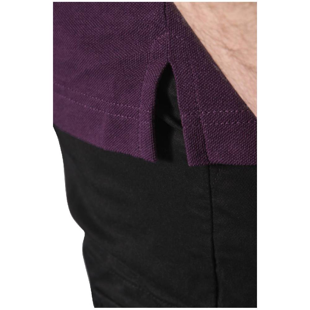 Jan Vanderstorm Poloshirt FRETU dunkelrot 2025