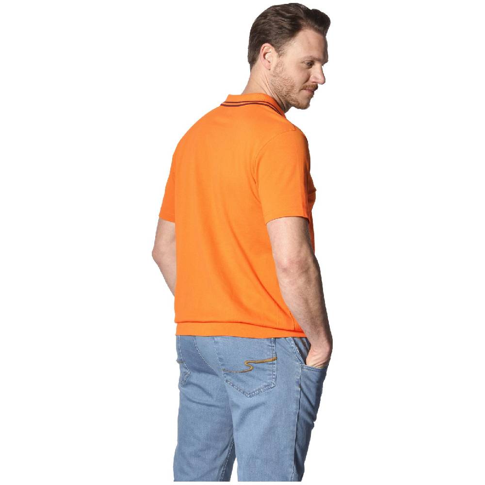 Jan Vanderstorm Poloshirt HROLFMUND orange im Angebot