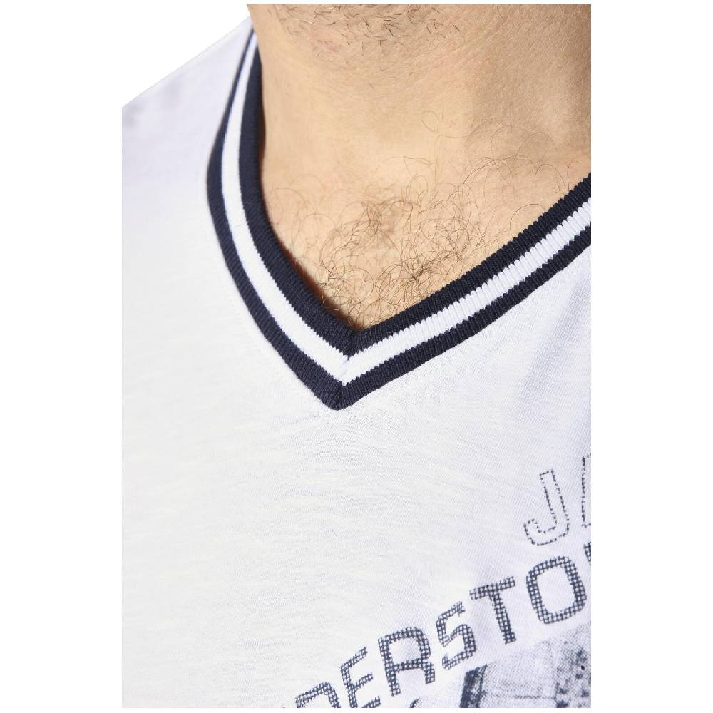 Jan Vanderstorm T-Shirt BRYNO weiß Meist gekauft