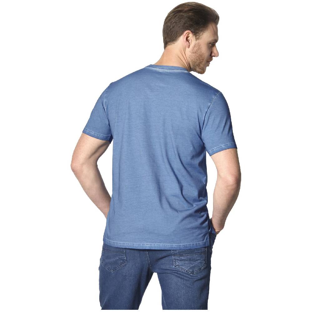 Jan Vanderstorm T-Shirt ANDJORN blau Rabatt