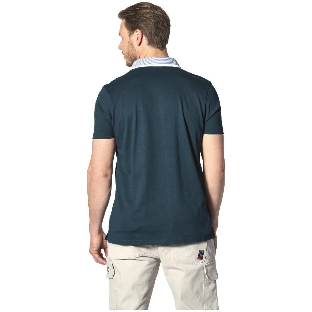 Jan Vanderstorm Poloshirt DANHY petrol Versandkostenfrei