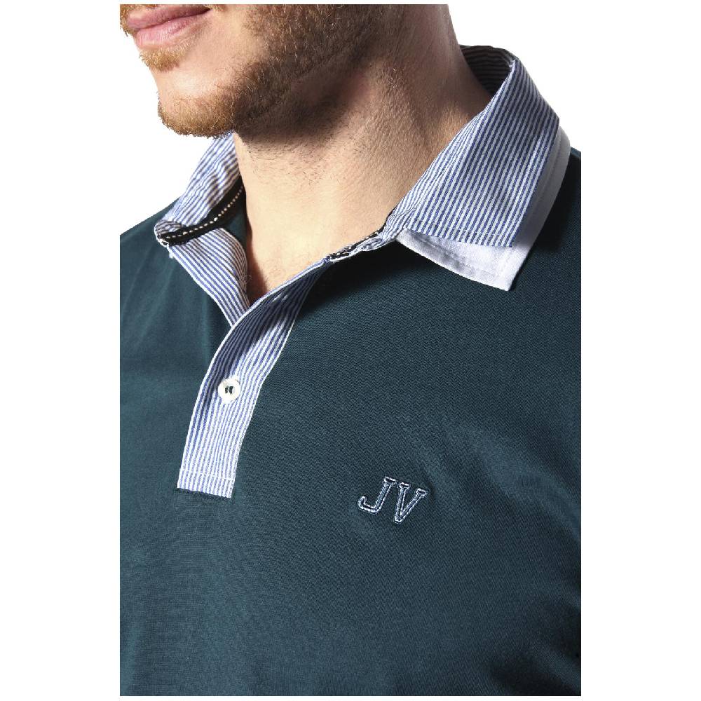 Jan Vanderstorm Poloshirt DANHY petrol Versandkostenfrei