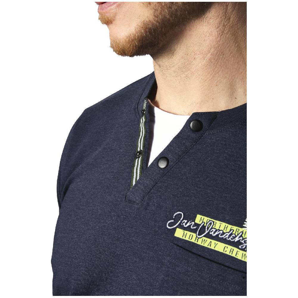 Jan Vanderstorm T-Shirt PERNARVIK dunkelblau Online Shopping