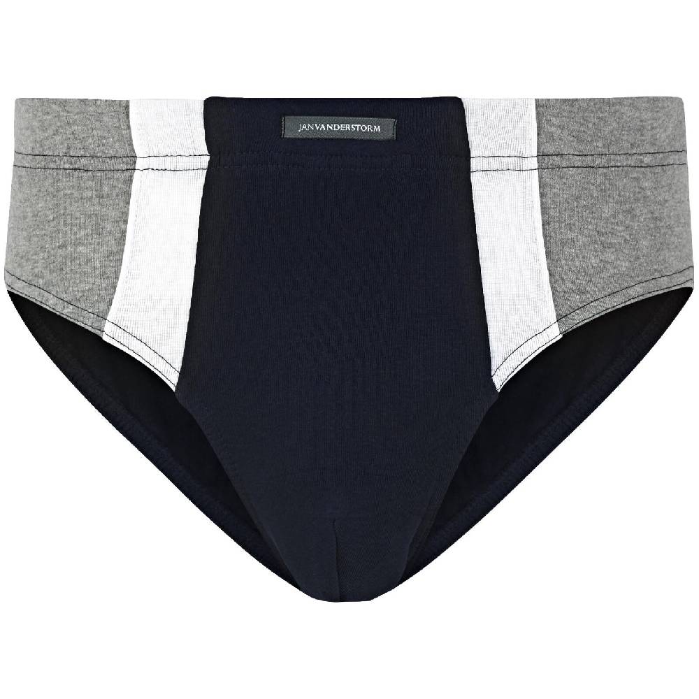 Jan Vanderstorm 4er Pack Sportslip FINNBARR dunkelblau Meist gekauft