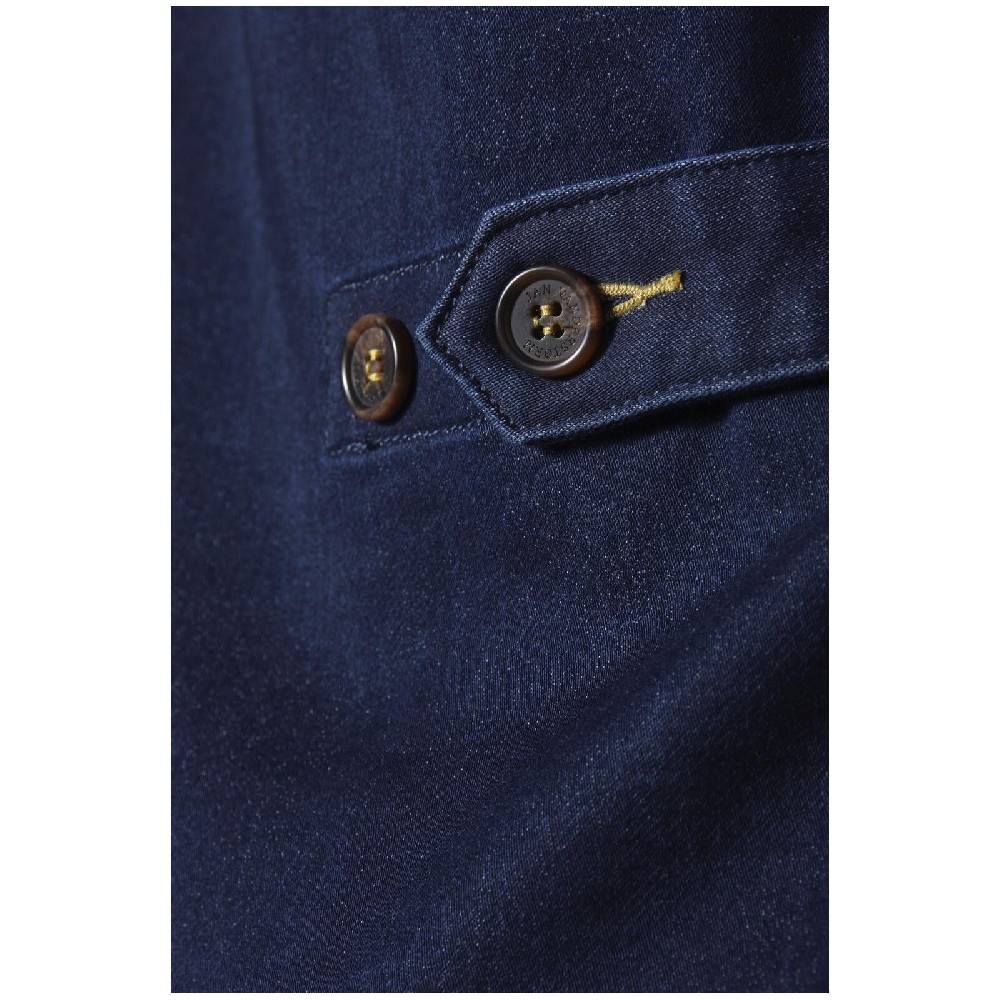 Jan Vanderstorm Jeansweste HILDEVIN dunkelblau Sonderangebot