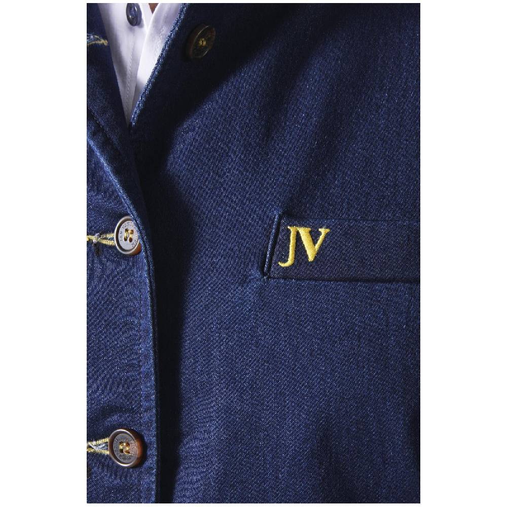 Jan Vanderstorm Jeansweste HILDEVIN dunkelblau Sonderangebot