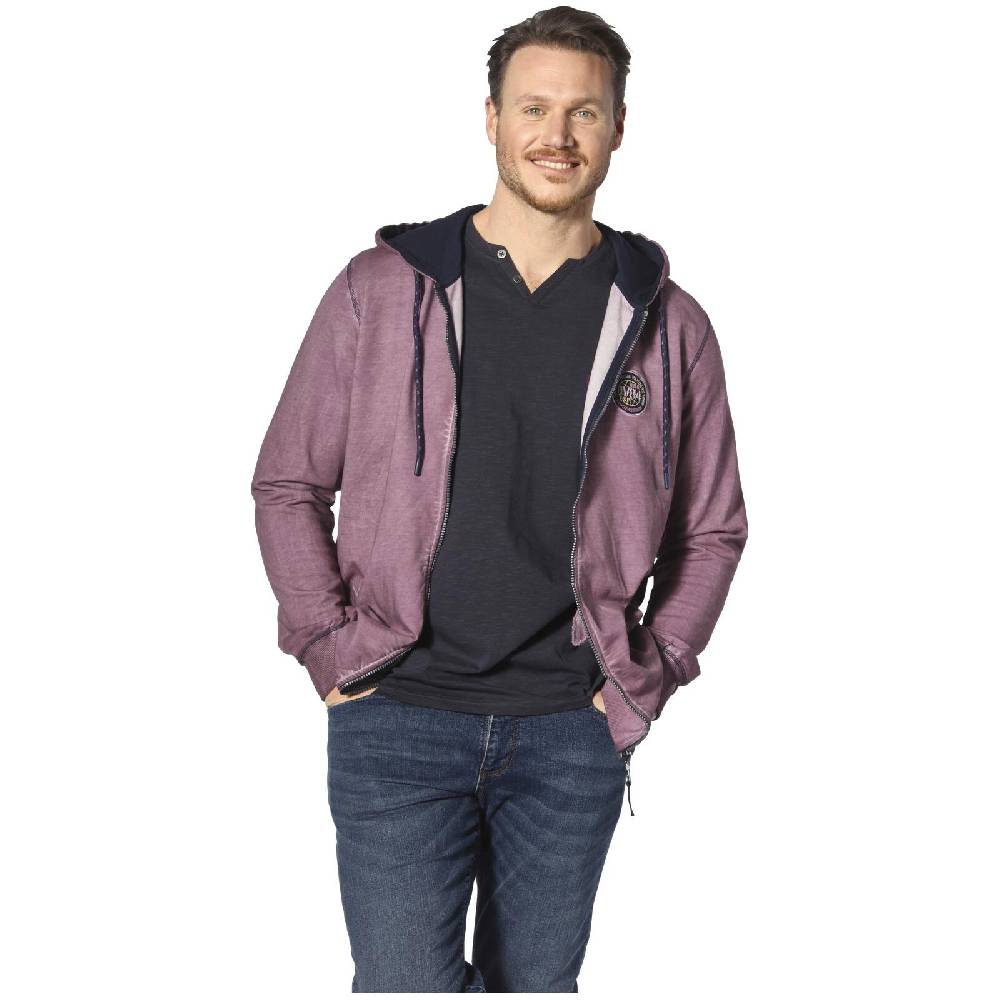 Jan Vanderstorm Sweatjacke PERKELMAN helllila Online Shopping