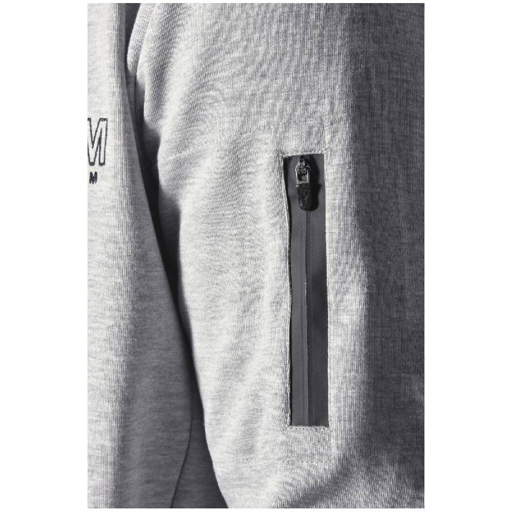 Jan Vanderstorm Sweatjacke ODGRIM silbergrau melange Saisonschlussverkauf