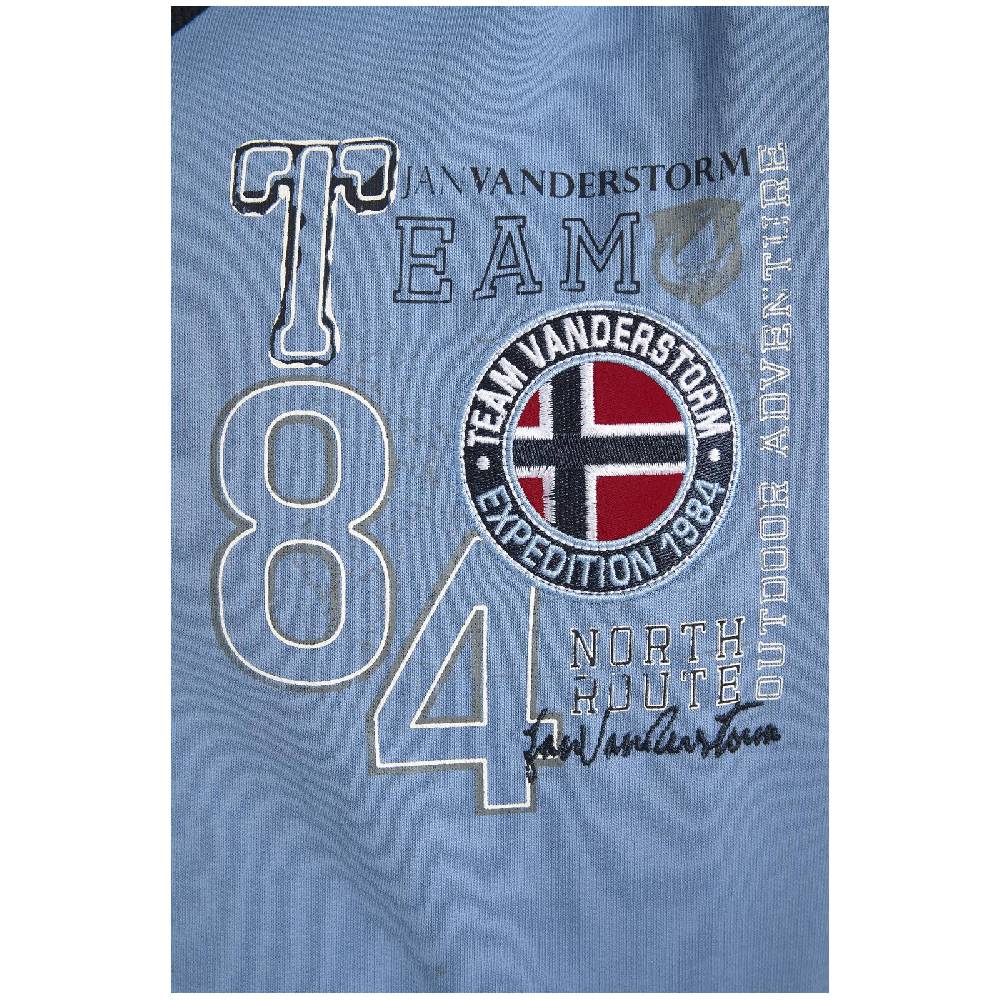 Jan Vanderstorm Sweatjacke HOLVAST blau Jubiläumsangebot