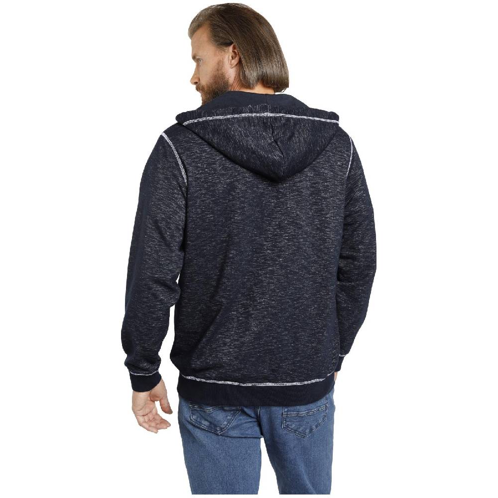 Jan Vanderstorm Sweatjacke JOKORA dunkelblau melange Neueste Mode