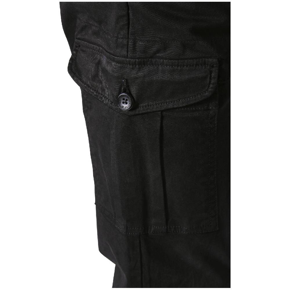 Jan Vanderstorm Cargohose STAALE schwarz Sonderangebot der Fabrik