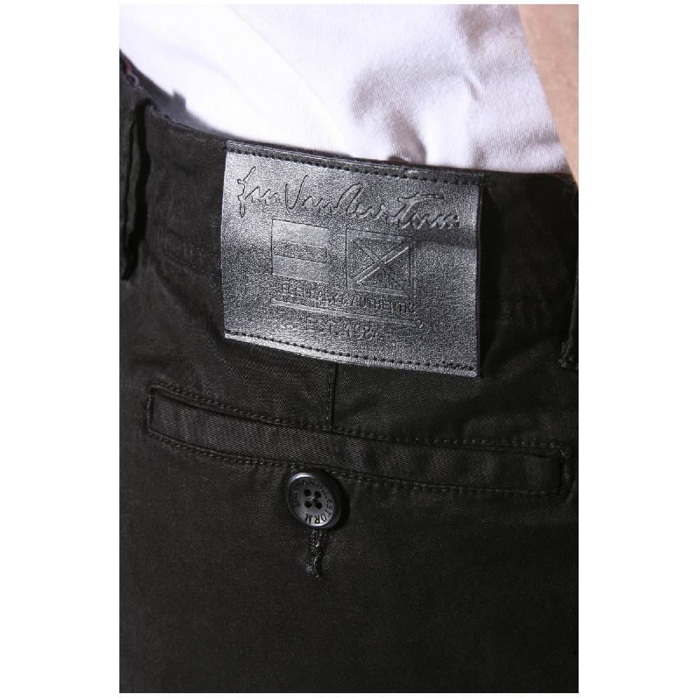 Jan Vanderstorm Cargohose STAALE schwarz Sonderangebot der Fabrik