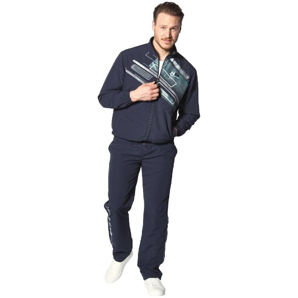 Jan Vanderstorm Jogginganzug ROLFSKAR  dunkelblau 2025