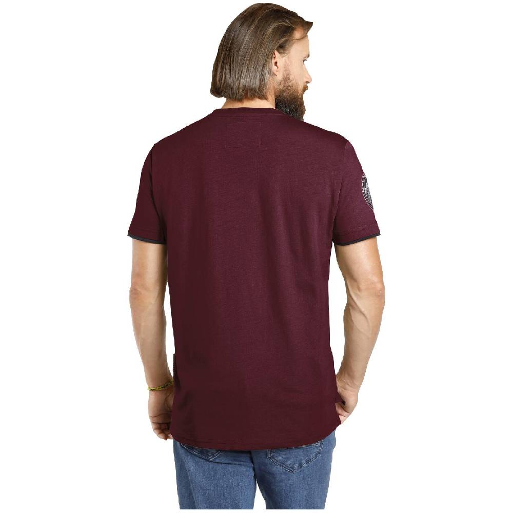 Jan Vanderstorm T-Shirt SÖLVE dunkelrot Hotsell