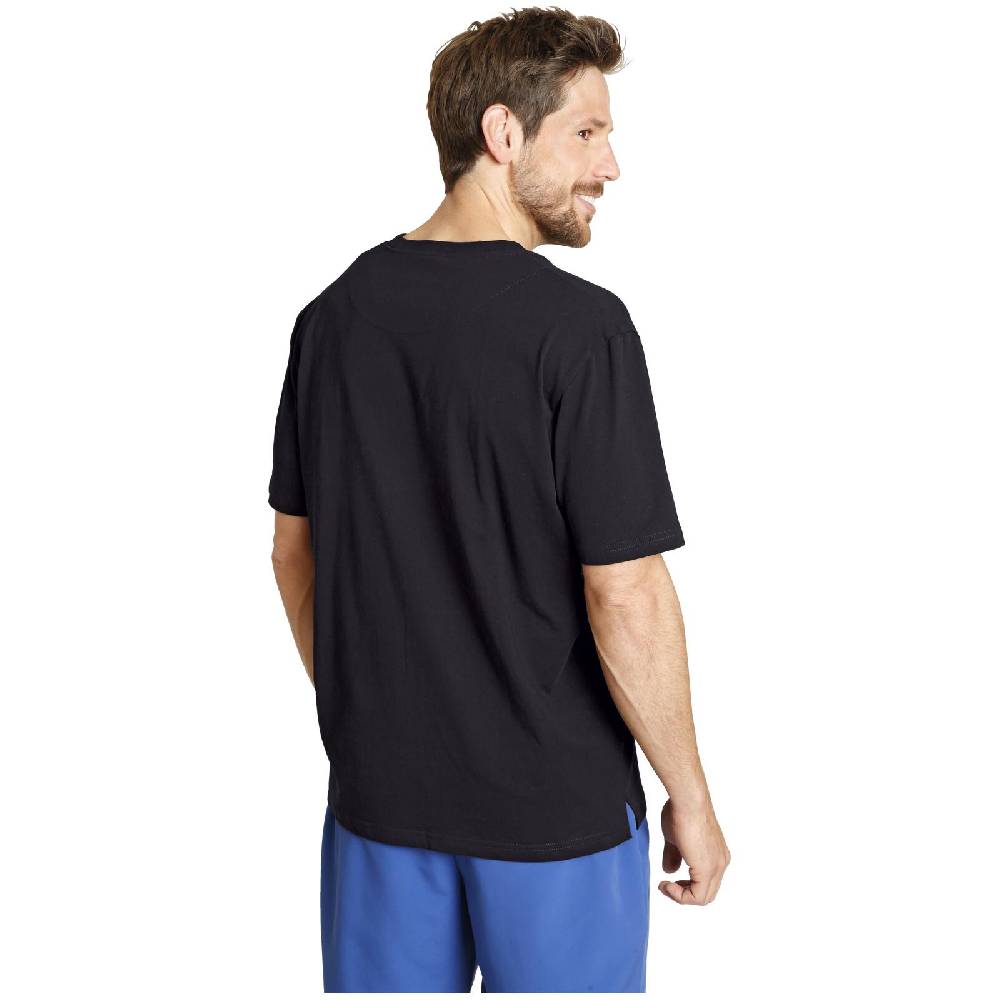 Jan Vanderstorm Doppelpack T-Shirt OSMO schwarz Sonderangebot