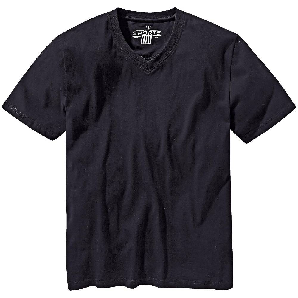 Jan Vanderstorm Doppelpack T-Shirt OSMO schwarz Sonderangebot