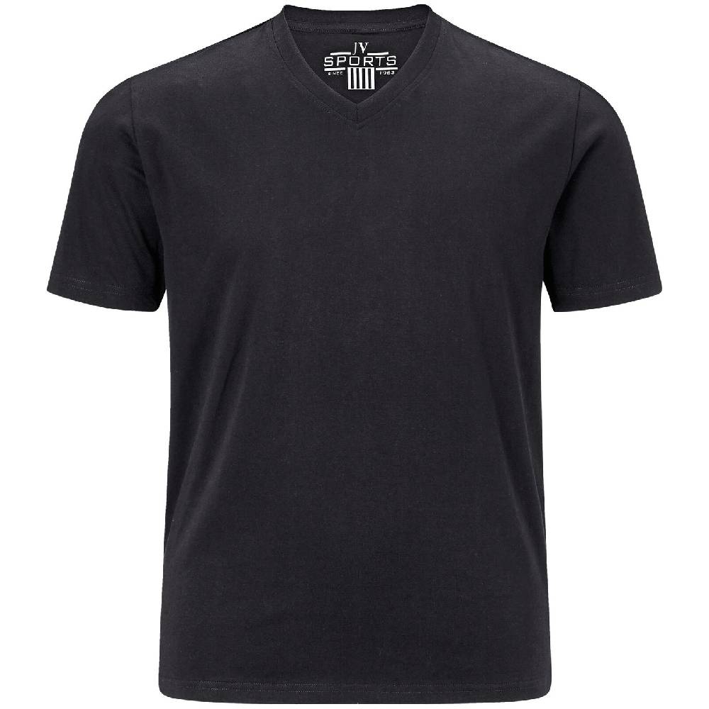 Jan Vanderstorm Doppelpack T-Shirt OSMO schwarz Sonderangebot