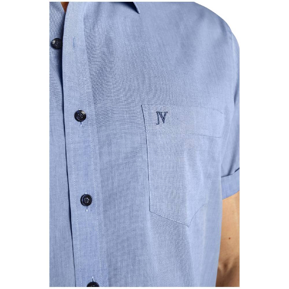 Jan Vanderstorm Doppelpack Hemd EVIN weiß hellblau Günstig kaufen