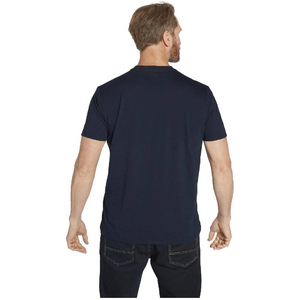 Jan Vanderstorm T-Shirt TANDRUP dunkelblau Osterangebot