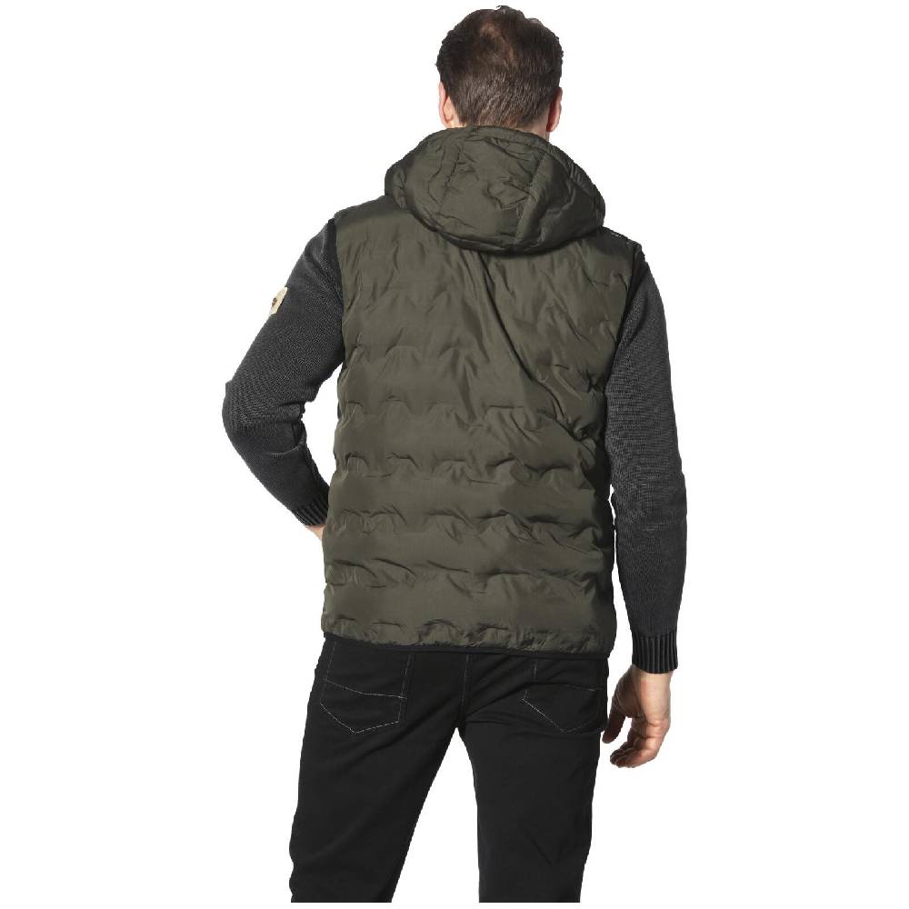 Jan Vanderstorm Steppweste ERKULF oliv Top Angebot