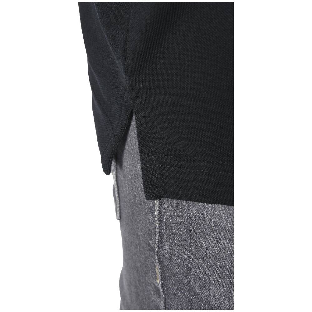 Jan Vanderstorm Langarm-Poloshirt SIGURDHILD schwarz Online Outlet