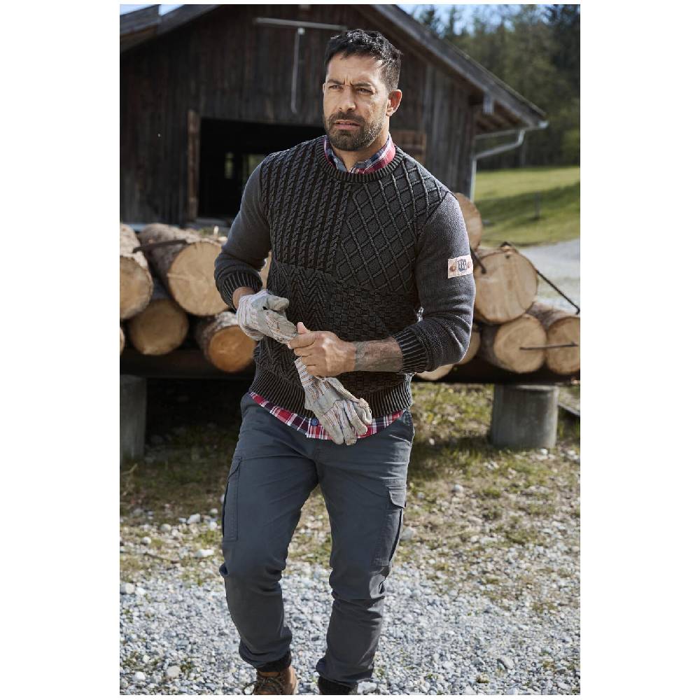 Jan Vanderstorm Pullover RABBE schwarz Sonderangebote