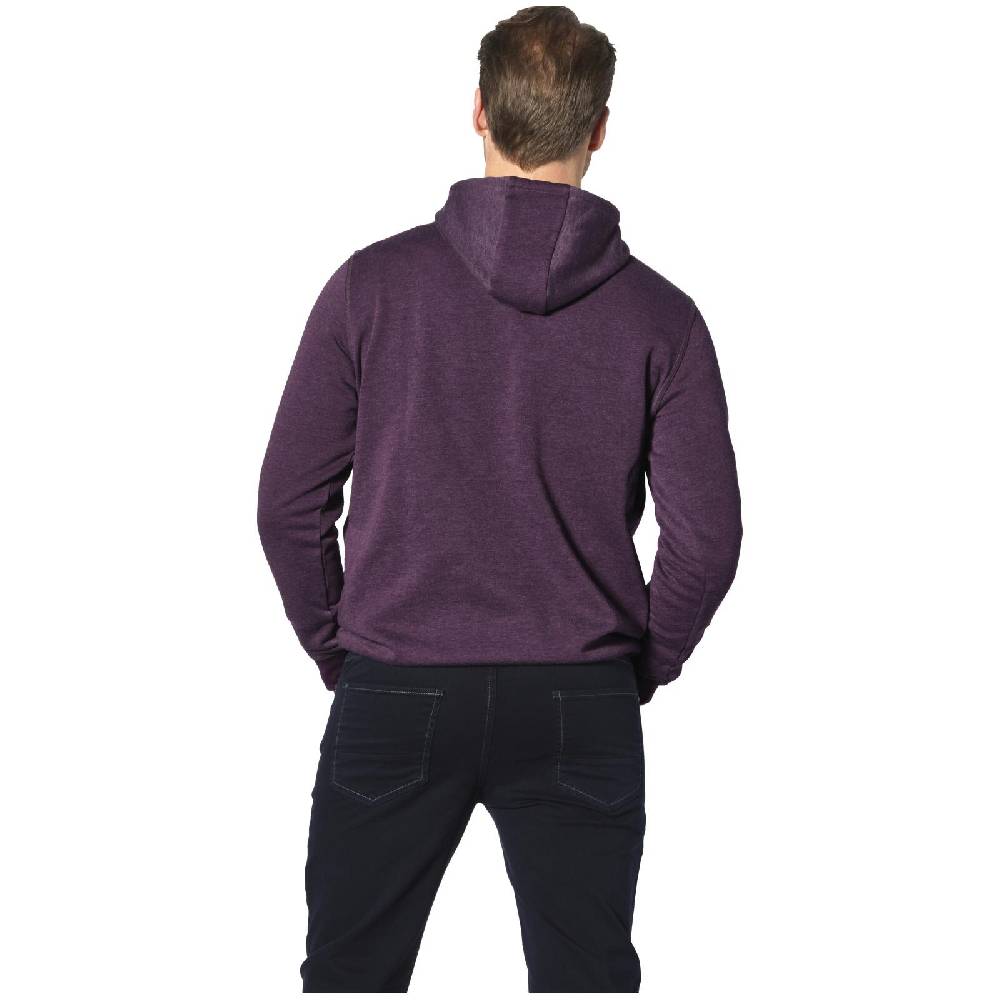 Jan Vanderstorm Sweatshirt BLANKARD dunkelrot melange Riesige Ersparnisse