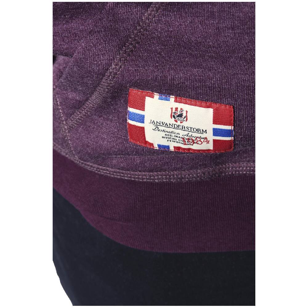 Jan Vanderstorm Sweatshirt BLANKARD dunkelrot melange Riesige Ersparnisse