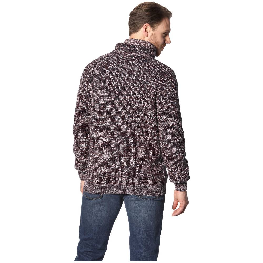 Jan Vanderstorm Pullover LARNO dunkelrot melange Super Sparpreis