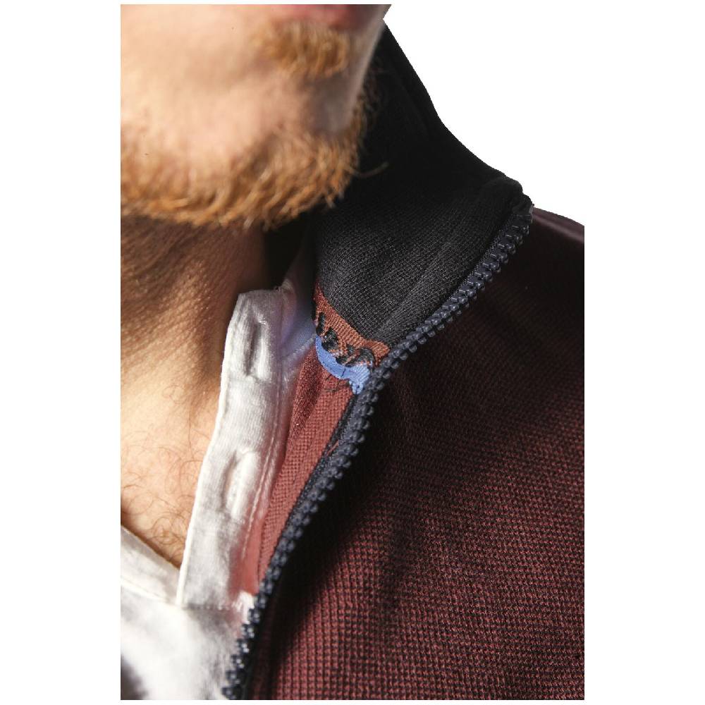 Jan Vanderstorm Sweatshirt MARKWARD dunkelrot Wochenangebot