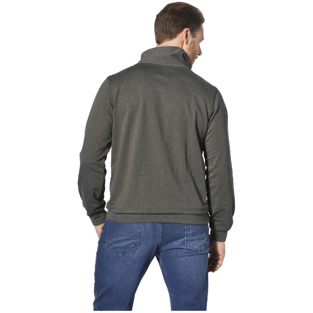 Jan Vanderstorm Sweatshirt TJOMME oliv Bis zu 60% Rabatt