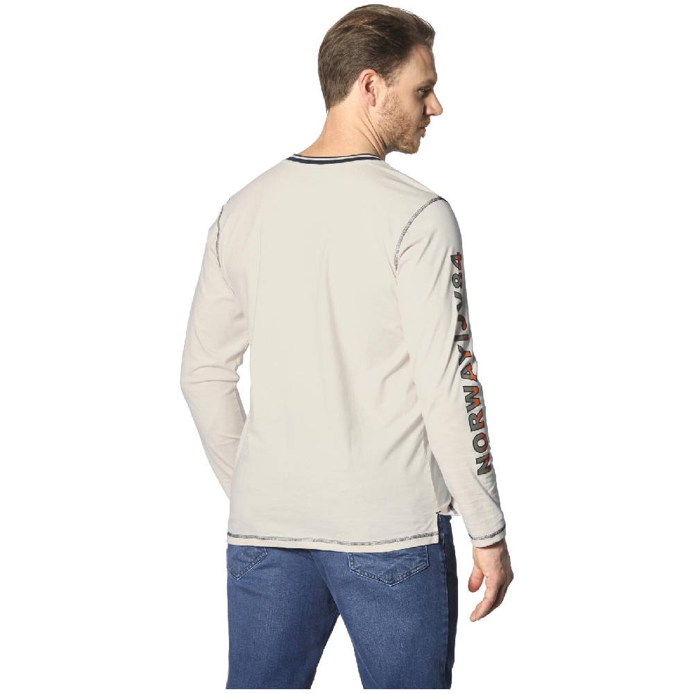 Jan Vanderstorm Langarmshirt RAGNHILD wollweiß Bis zu 65% Rabatt