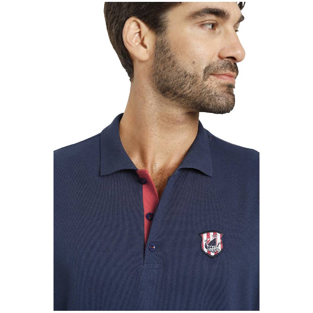 Jan Vanderstorm Poloshirt NISSE dunkelblau Bis zu 55% Rabatt