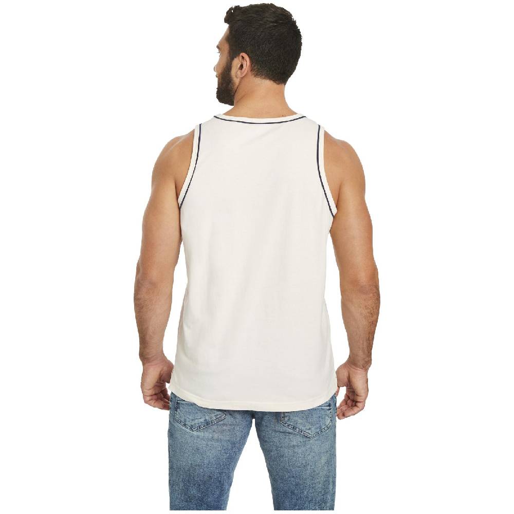 Jan Vanderstorm Doppelpack Tanktop TIDEMAN wollweiß blau Nur noch ein Tag übrig