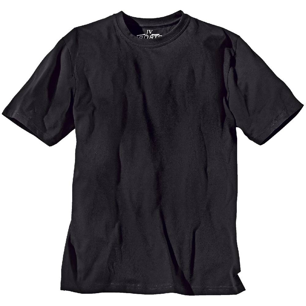 Jan Vanderstorm Doppelpack T-Shirt ERKE schwarz 50% Rabatt mit kostenlosem Versand