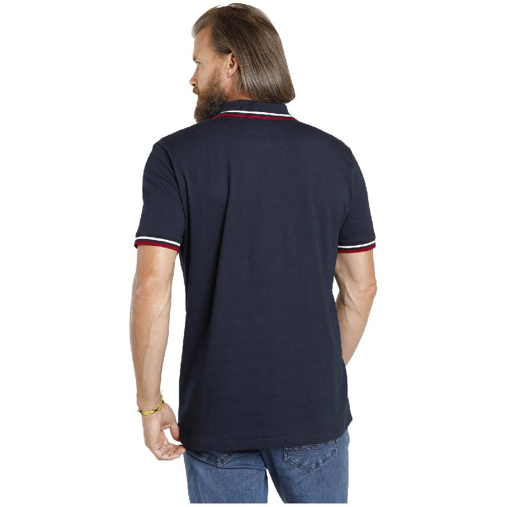 Jan Vanderstorm Doppelpack Poloshirt JOHAN weiß dunkelblau Fabrikladen