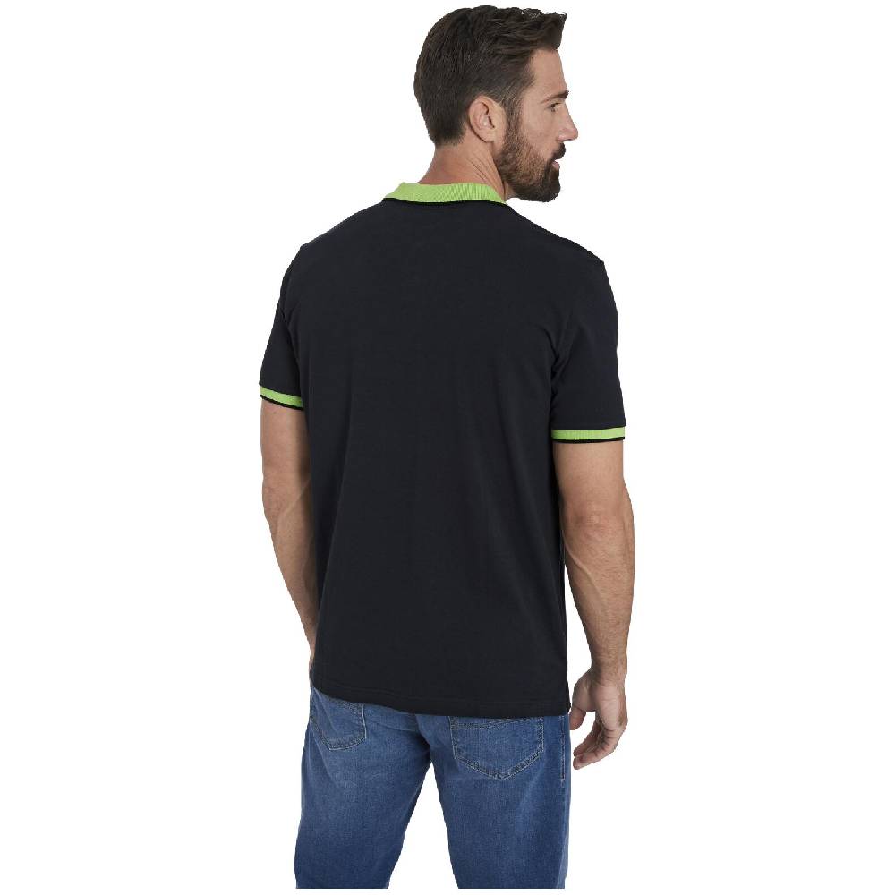 Jan Vanderstorm Poloshirt LAVRANS schwarz grün Begrenzt auf 3 Tage