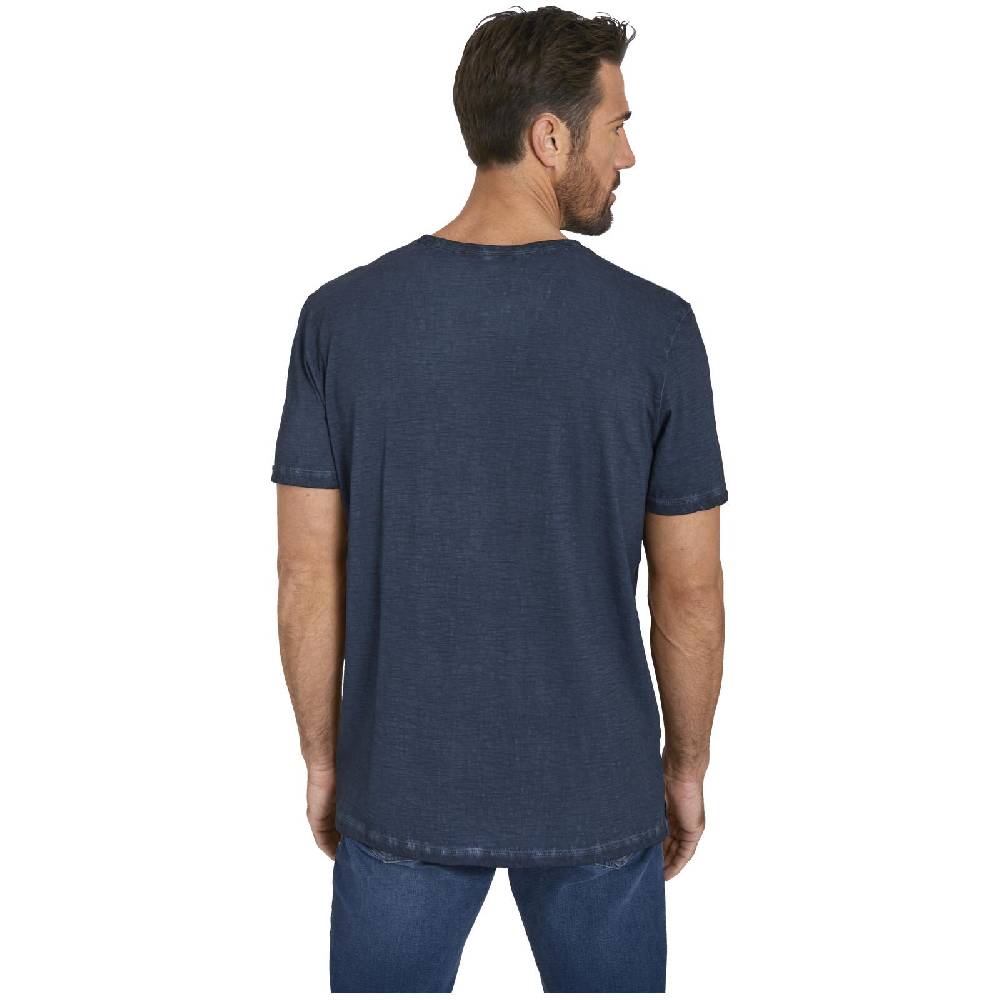 Jan Vanderstorm T-Shirt DIETHELM dunkelblau Im Verkauf