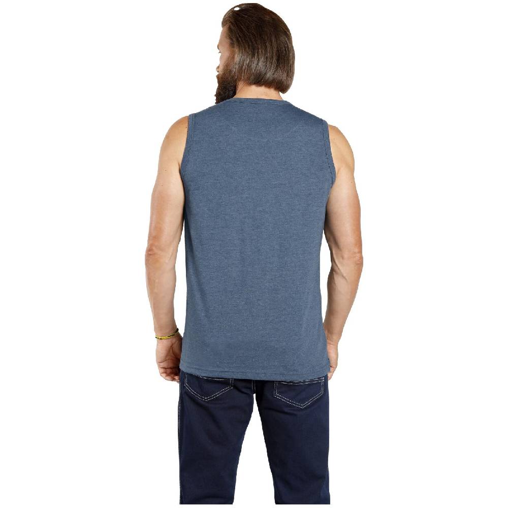 Jan Vanderstorm Doppelpack Tanktop PORO blau grau Rabatte dieses Monats
