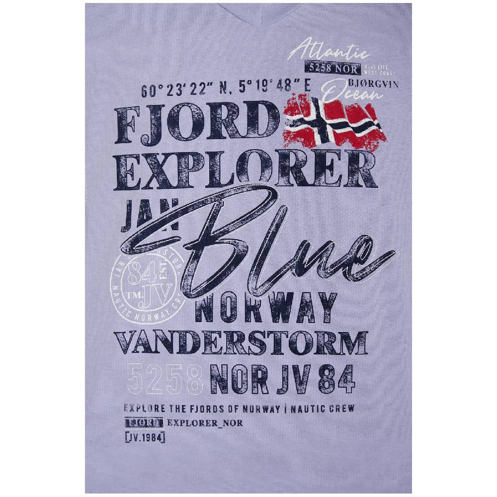Jan Vanderstorm T-Shirt NORDGER helllila Outlet