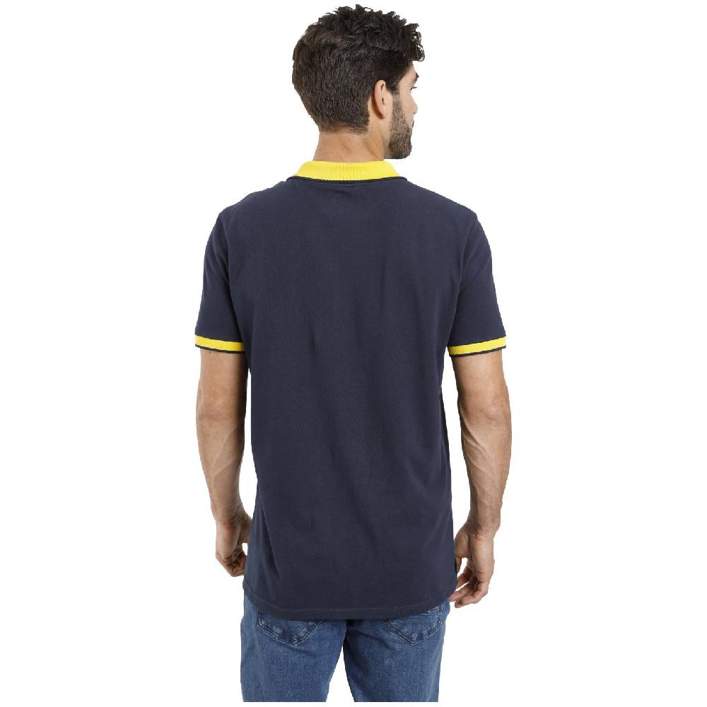 Jan Vanderstorm Poloshirt LAVRANS dunkelblau Fabrikverkauf