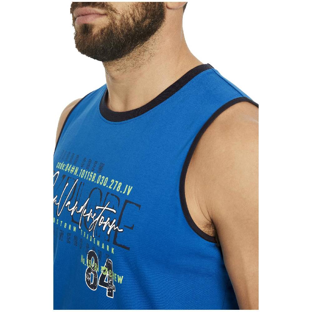 Jan Vanderstorm Tanktop FRODEWIN royal blau Meist gekauft