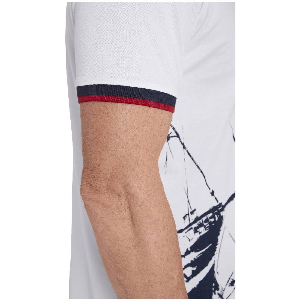 Jan Vanderstorm Poloshirt DILAN weiß Rabatt