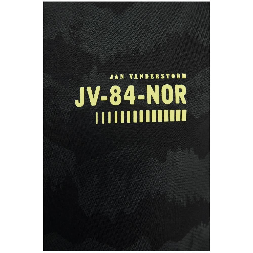 Jan Vanderstorm Tanktop FAFNER schwarz gemustert Günstig kaufen