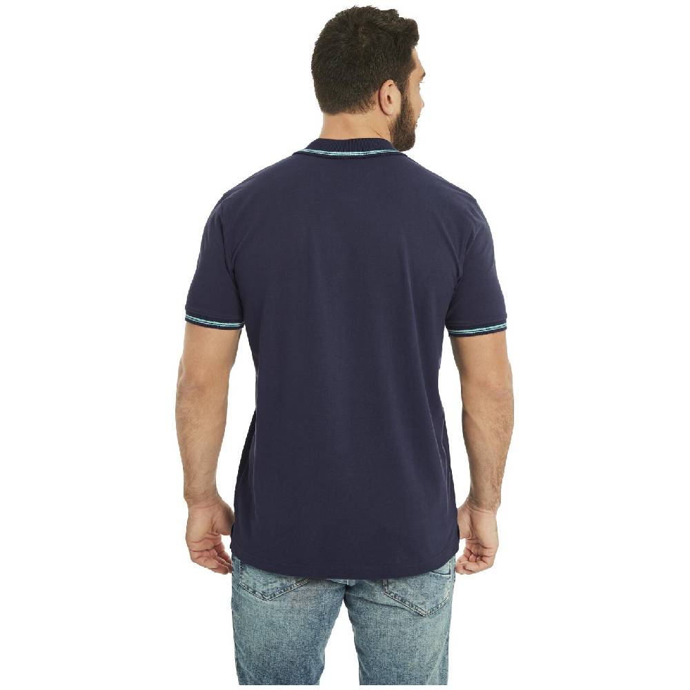 Jan Vanderstorm Doppelpack Poloshirt BERAU hellblau dunkelblau Osterangebot