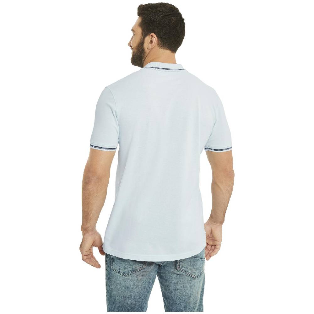 Jan Vanderstorm Doppelpack Poloshirt BERAU hellblau dunkelblau Osterangebot