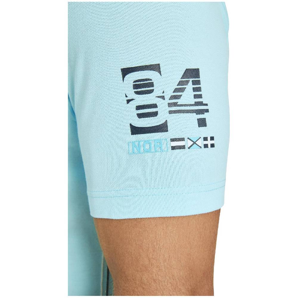 Jan Vanderstorm Poloshirt JERKER türkis Muttertagsangebot