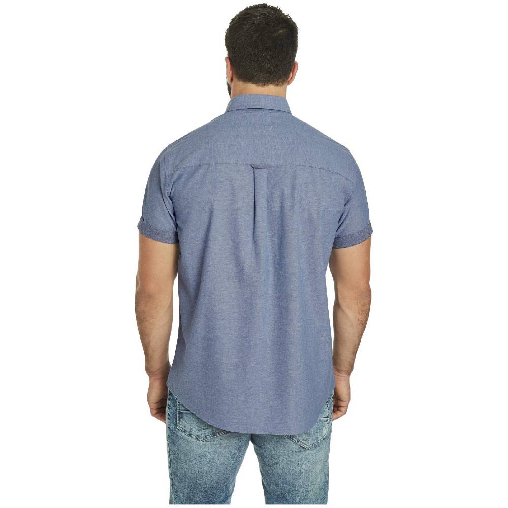 Jan Vanderstorm Doppelpack Hemd SVERKER weiß blau Top Angebot