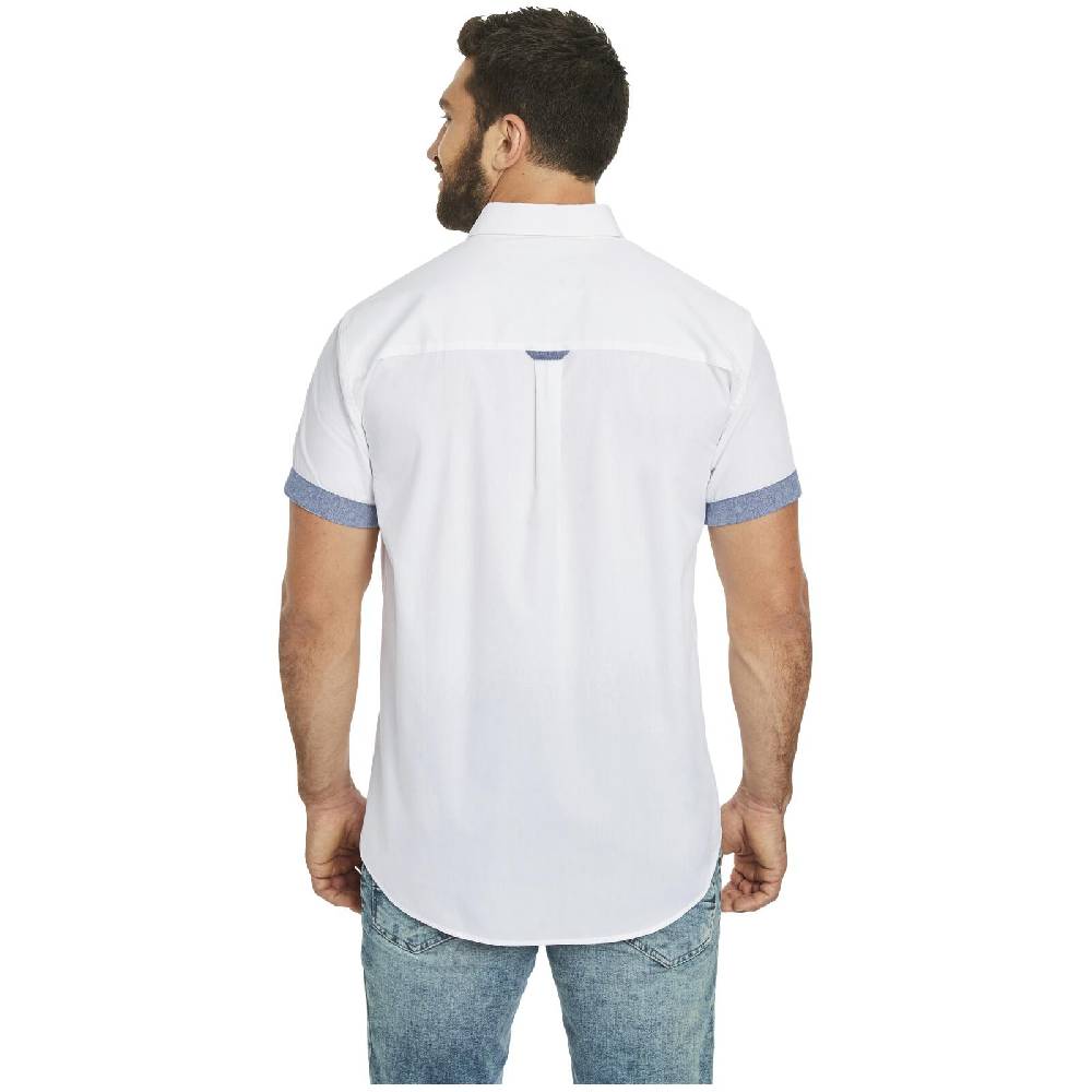 Jan Vanderstorm Doppelpack Hemd SVERKER weiß blau Top Angebot