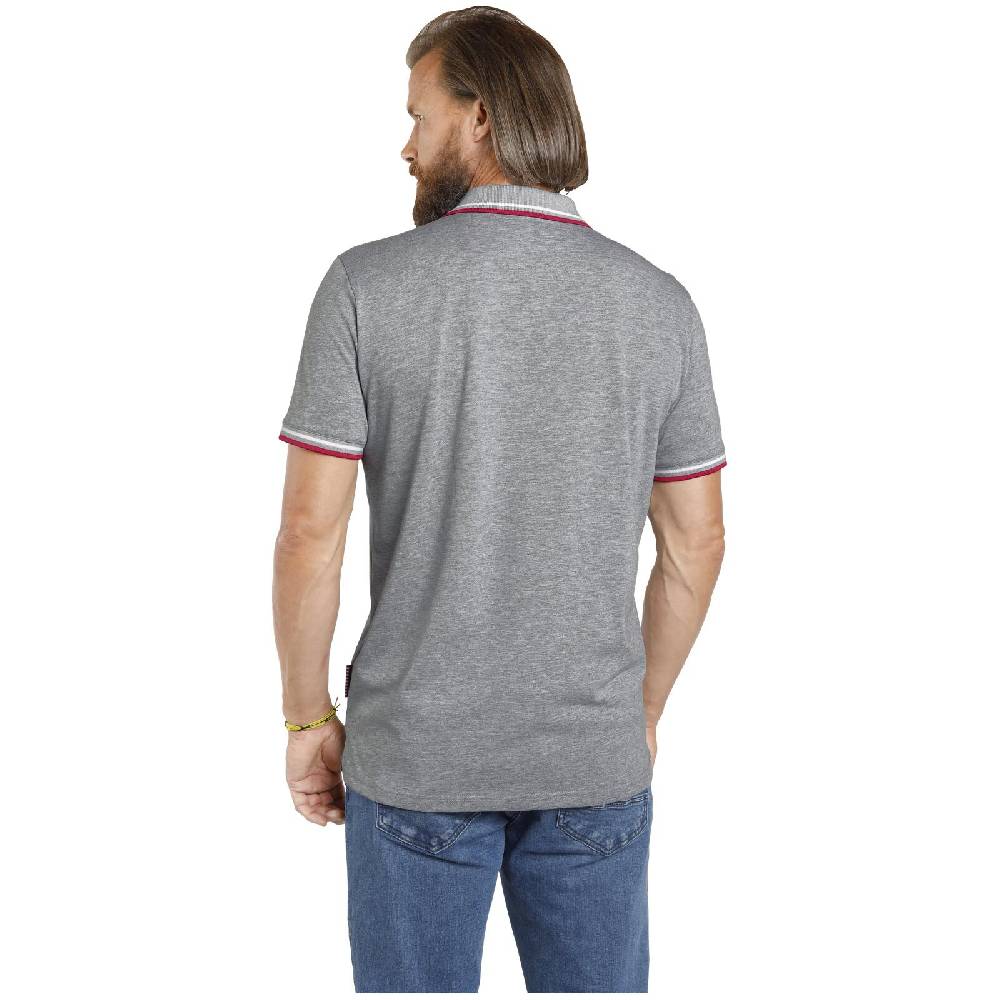 Jan Vanderstorm Doppelpack Poloshirt JOHAN weiß grau Online Outlet